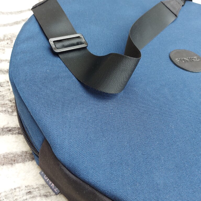 blue cordura funkz shaman drum bag