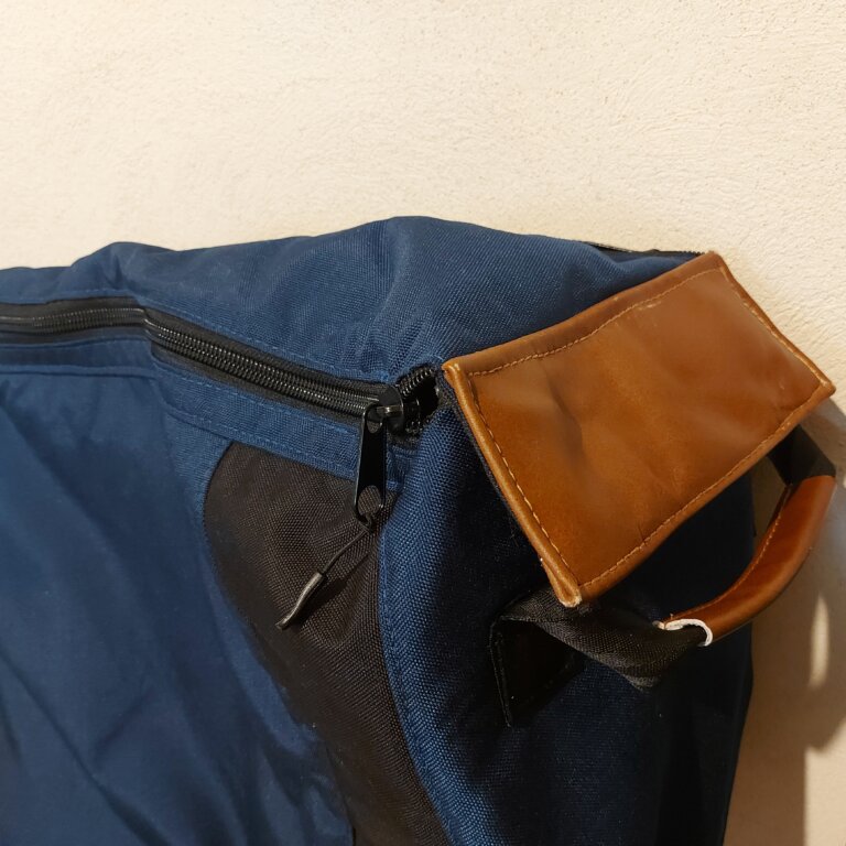 cordura and leather transport bag duffle