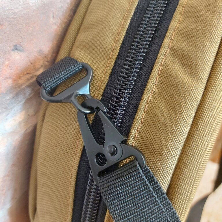 funkz rumpukassi cordura khaki ykk vetoketju